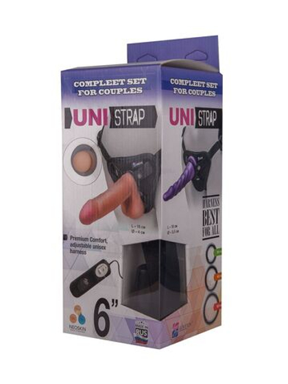 Вибрострапон с двумя насадками UniStrap - 18 и 18 см.