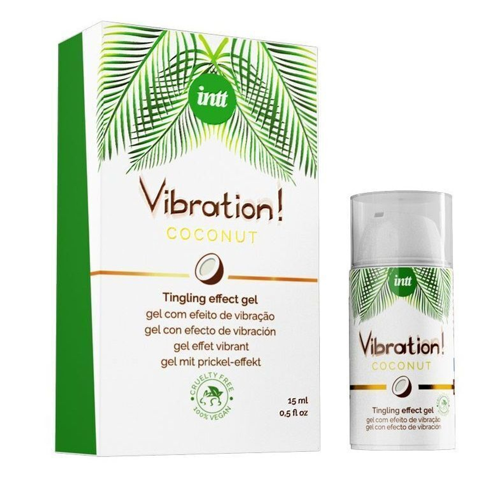 Возбуждающий гель с эффектом вибрации и ароматом Vibration
