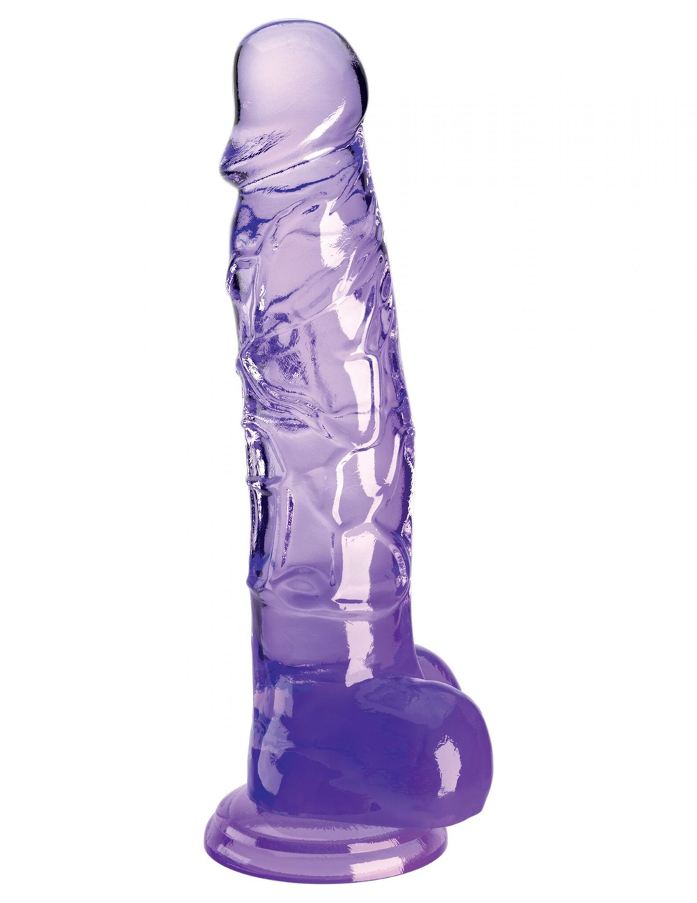 Фаллоимитатор с мошонкой на присоске 8’’ cock with balls - 22,2 см.