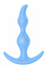 Анальная пробка Bent Anal Plug Black - 13 см.