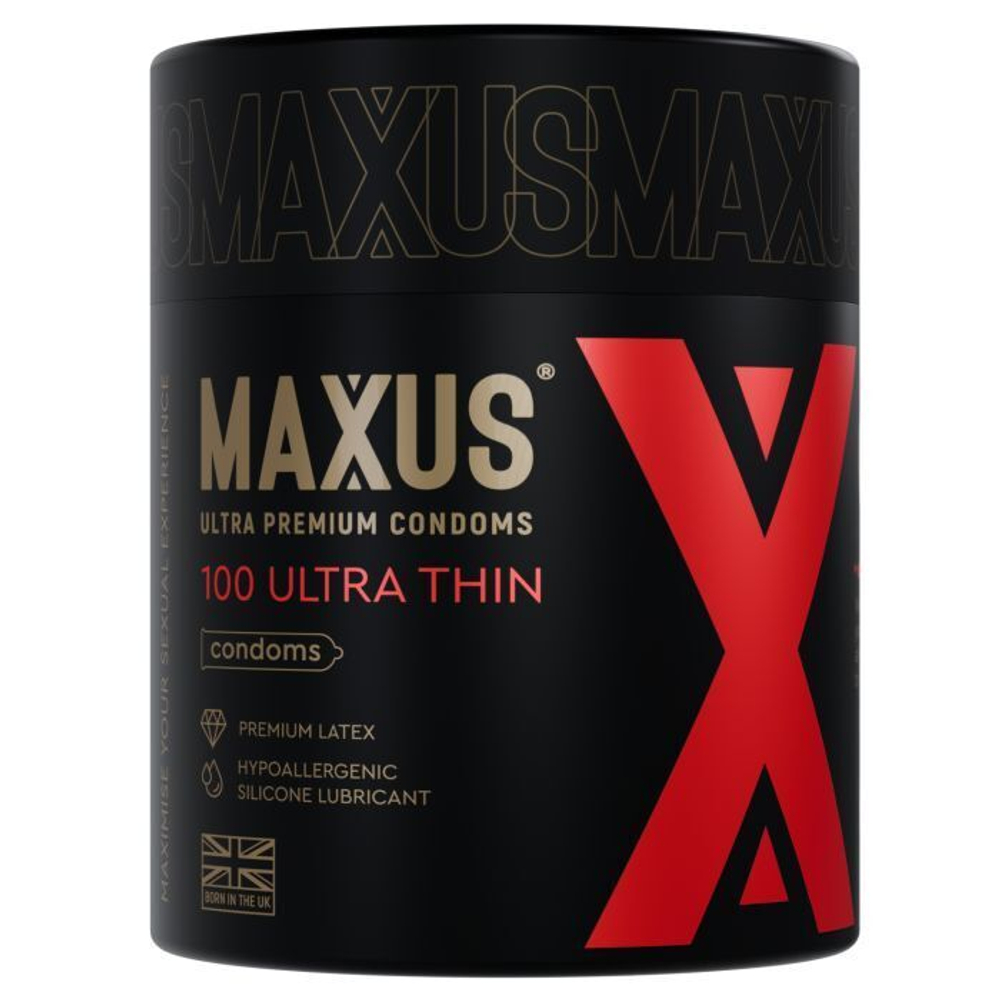 Ультратонкие презервативы в кейсе maxus so much sex