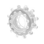 Прозрачное эрекционное кольцо power plus cockring