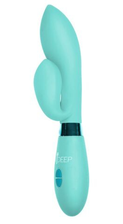 Вибратор gina с клиторальным отростком - 20 см.