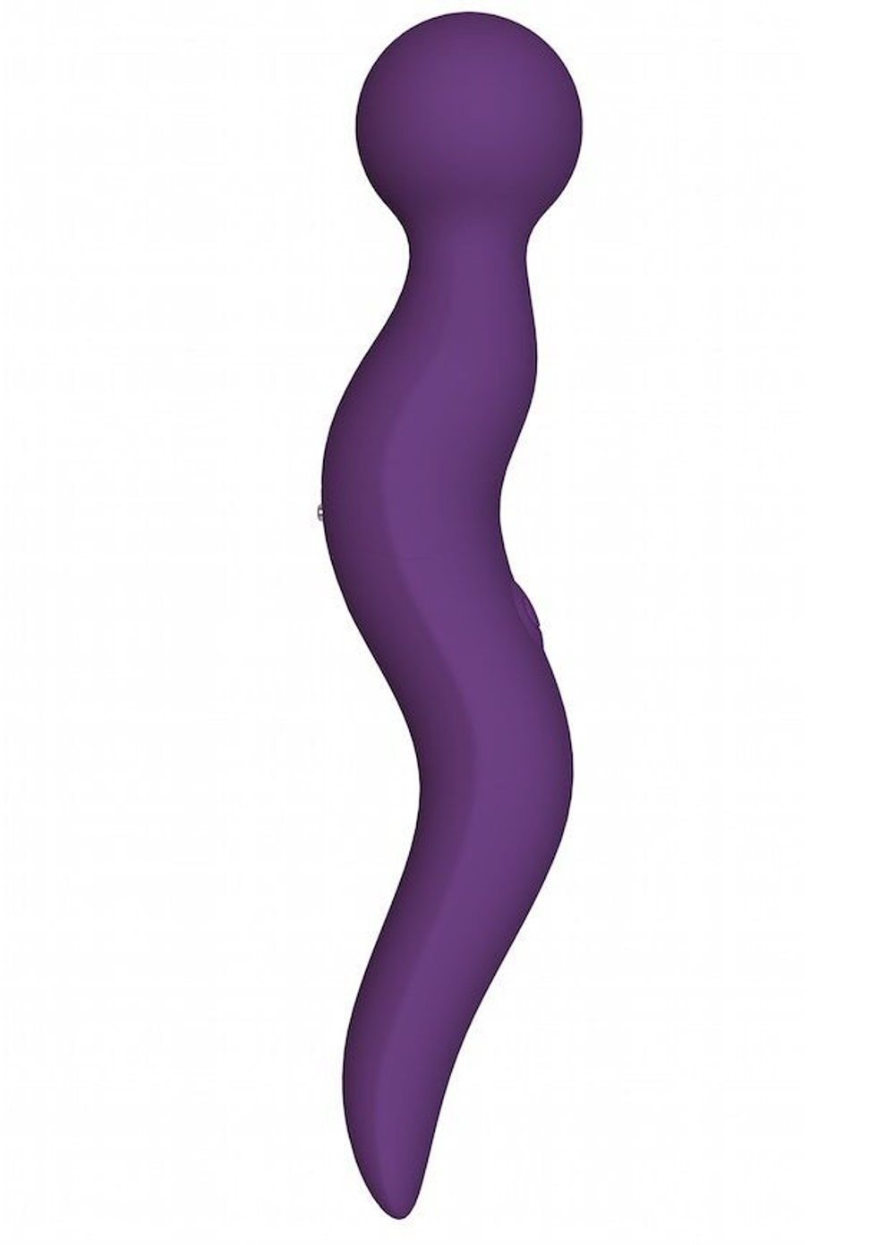 Жезловый вибромассажёр cassi - 21 см.