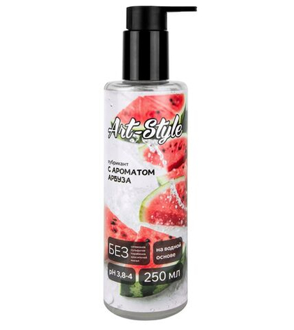 Лубрикант на водной основе Art-Style с ароматом