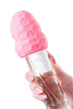 Рельефное наслаждение для мужчин Pink Pleasure Egg Flaff