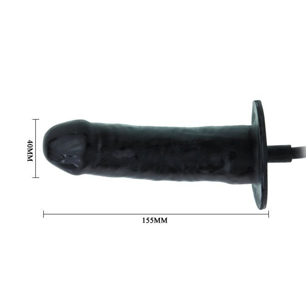 Анальная пробка с вибрацией и пультом управления remote control vibrating plug - 11 см.