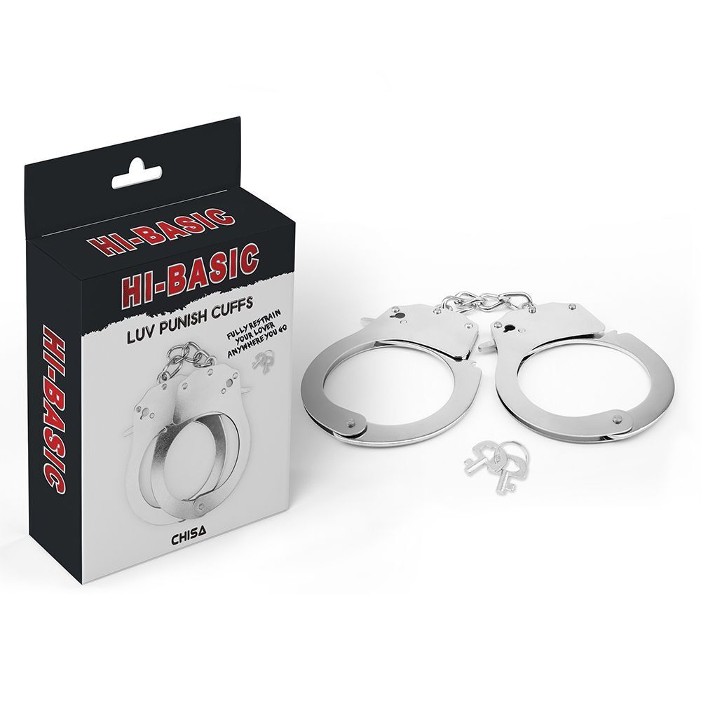 Металлические наручники luv punish cuffs