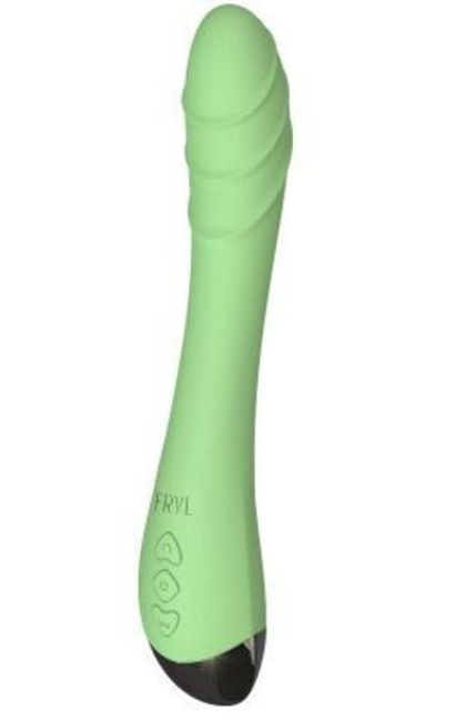 Изогнутый вибратор Altas - 21 см.