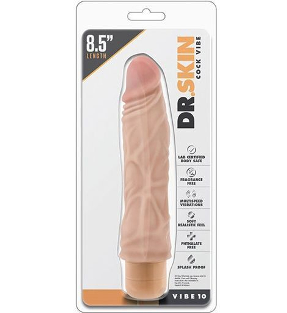 Вибратор-реалистик Cock Vibe 10 - 21,6 см.