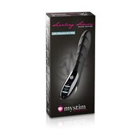 Вибратор с электростимуляцией sizzling simon black edition - 27 см.