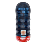 Реалистичный мастурбатор-анус с колбой Pleasure-Pro Vacuum