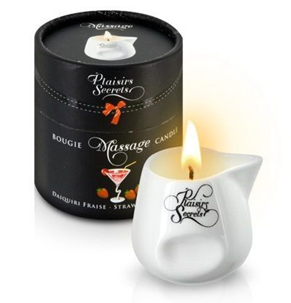 Массажная свеча plaisir secret bougie massage с ароматом
