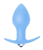 Анальная вибропробка Bulb Anal Plug - 10 см.