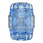 Реалистичный мягкий мастурбатор для удовольствия Quickshot Turbo Blue Ice