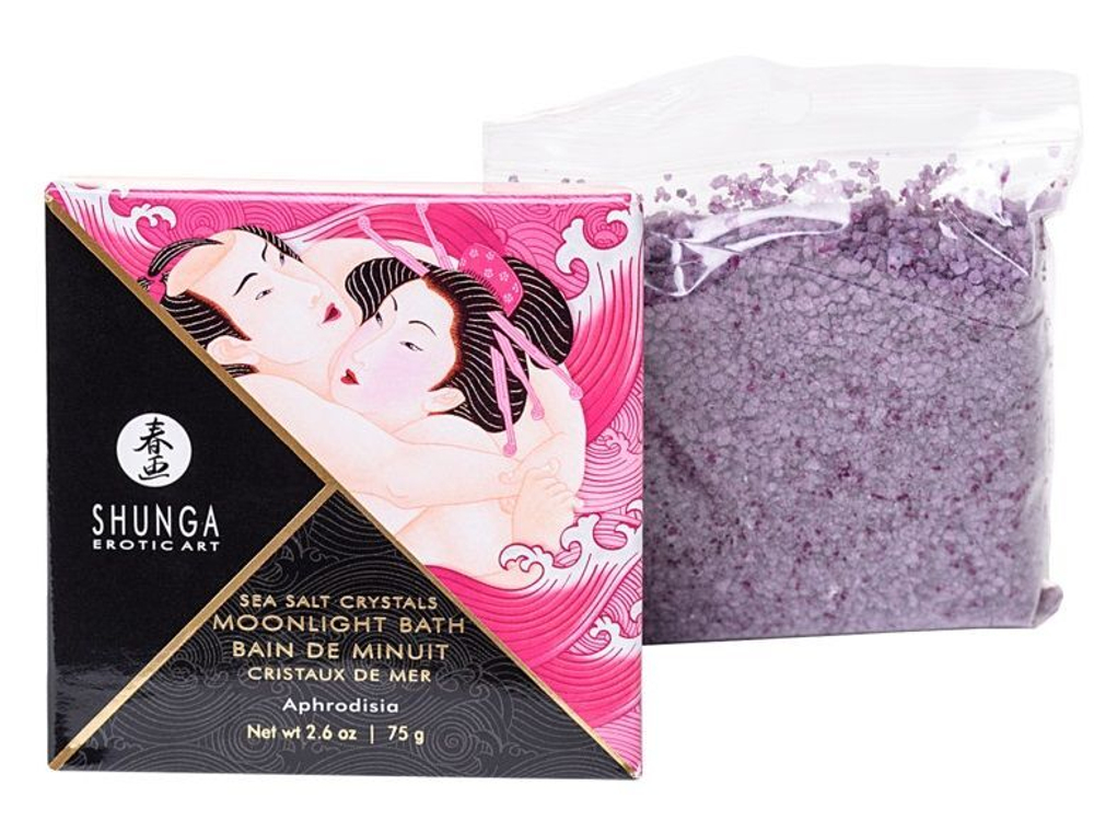 Соль для ванны bath salts с ароматом - 75 гр.