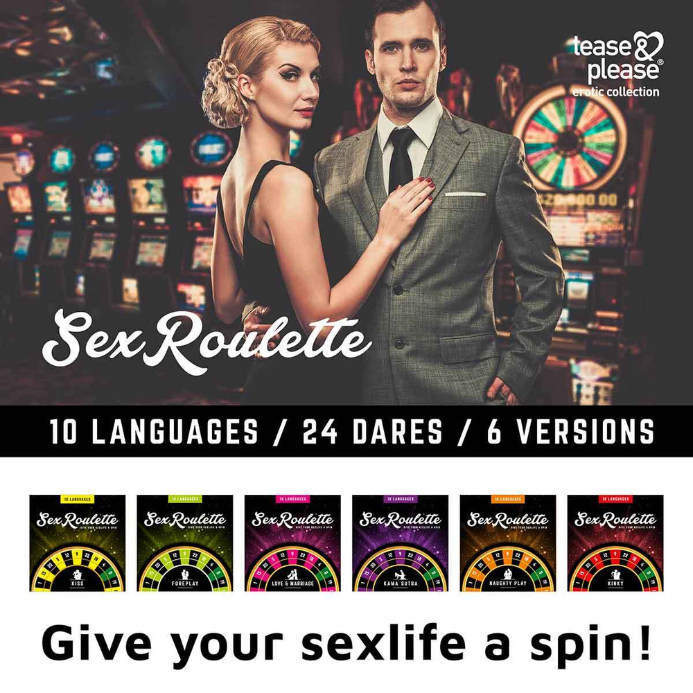 Настольная игра-рулетка sex roulette kamasutra