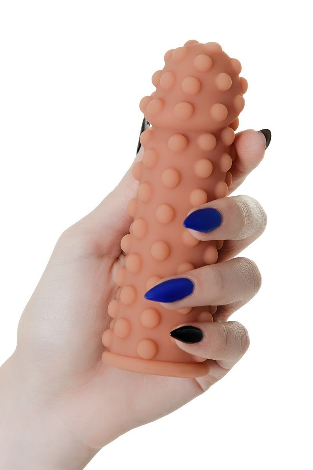 Насадка на фаллос с бугорками по поверхности extreme sleeve 002 s-size - 12,7 см.