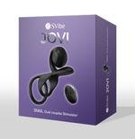 Черная насадка на пенис svibe jovi с пультом ду