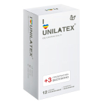 Разноцветные ароматизированные презервативы Unilatex Multifruits