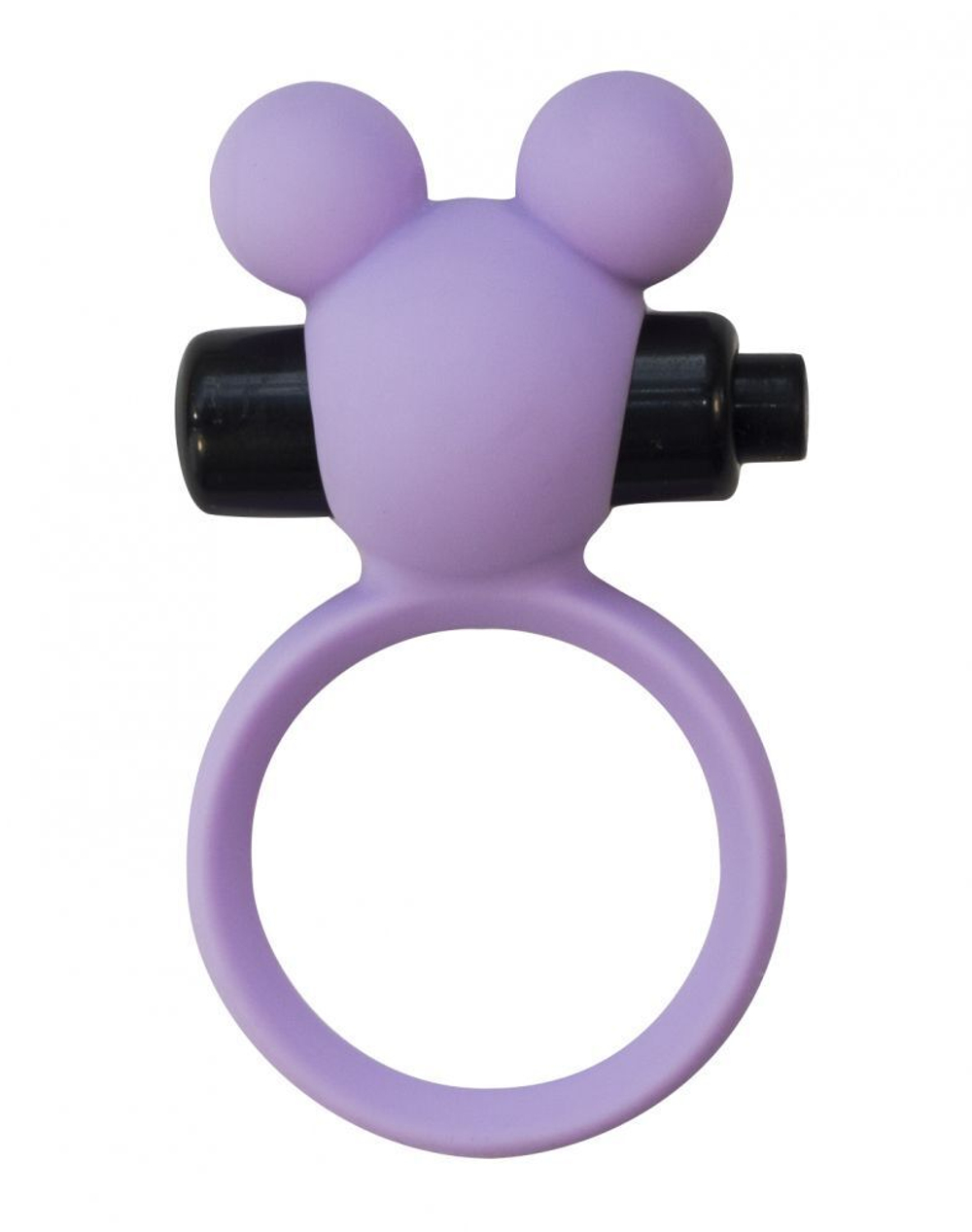Сиреневое эрекционное виброколечко emotions minnie