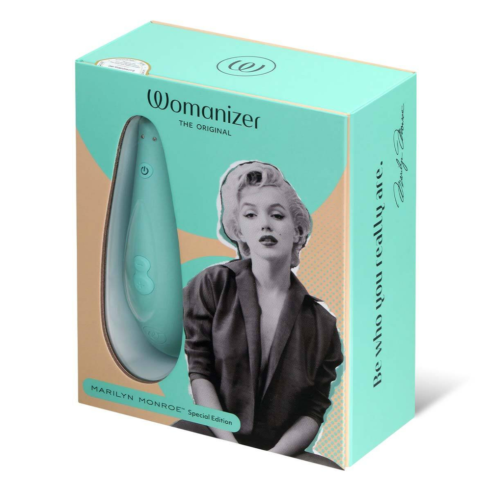 Белый бесконтактный клиторальный стимулятор womanizer special edition