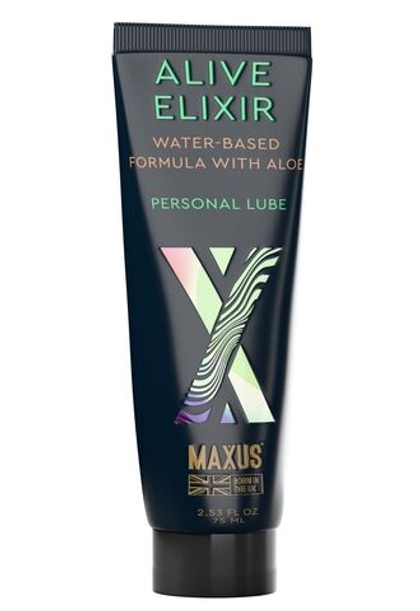 Интимный гель на водной основе Maxus Alive Elixir - 75 мл.