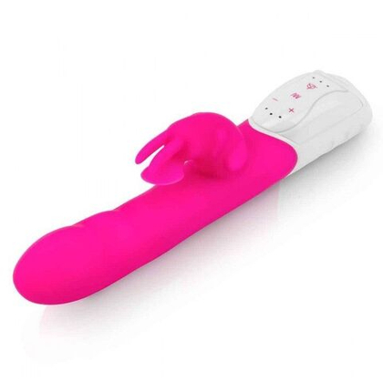 Вибромассажер с клиторальной стимуляцией Clitoral Suction Rabbit - 24,5 см.