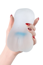 Прозрачный реалистичный мастурбатор juicy pussy hot crystal