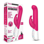 Вибромассажер для G-точки Come hither G-Spot Rabbit - 24,5 см.