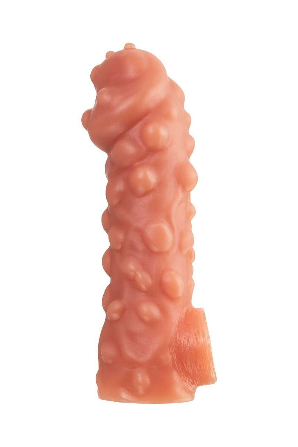 Насадка на фаллос с крупными бугорками cock sleeve 003 size l - 17,6 см.