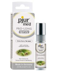 Пролонгирующий спрей с экстрактом дуба и пантенолом pjur MED Pro-long Spray - 20 мл.