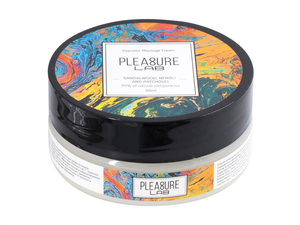 Массажный крем pleasure lab с ароматом - 100 мл.