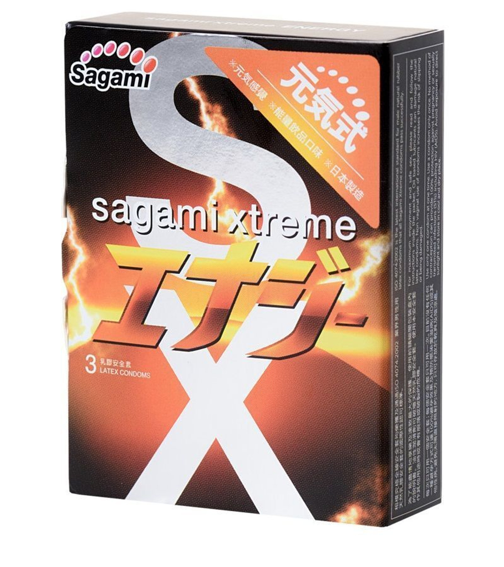 Ароматизированные презервативы Sagami Xtreme