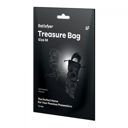 Черный мешочек для хранения игрушек treasure bag