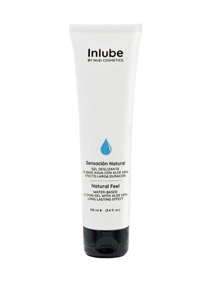 Интимный лубрикант с алоэ вера Inlube Natural Feel - 100 мл.