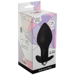 Анальная вибропробка Bulb Anal Plug - 10 см.