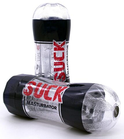 Прозрачный мастурбатор-вагина Suck