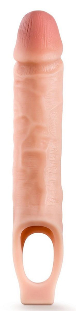 Телесная насадка на пенис 10 inch cock sheath extender - 25 см.