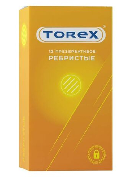 Текстурированные презервативы torex ребристые