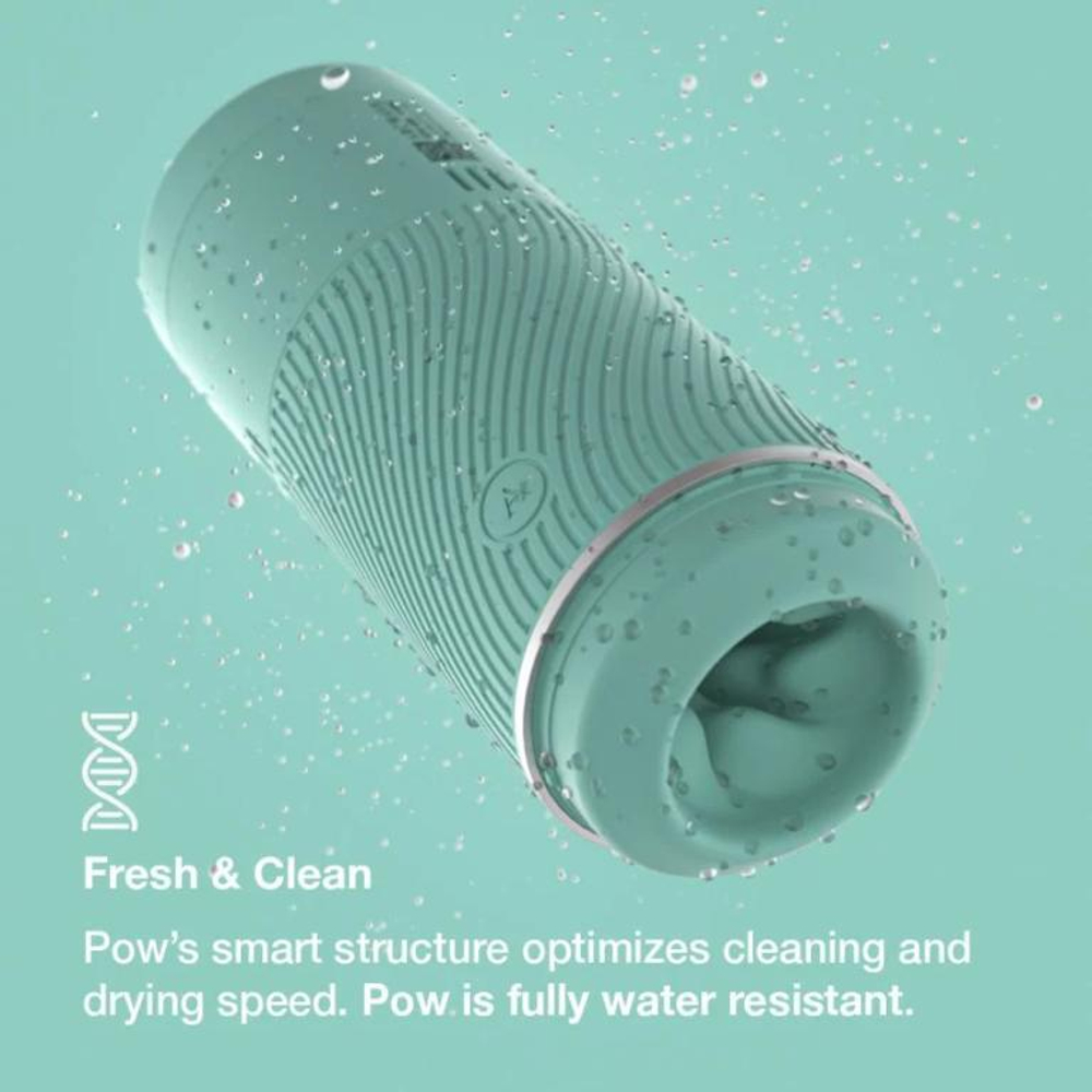 Мятный мастурбатор с эффектом всасывания Arcwave Pow