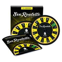 Настольная игра-рулетка sex roulette kiss