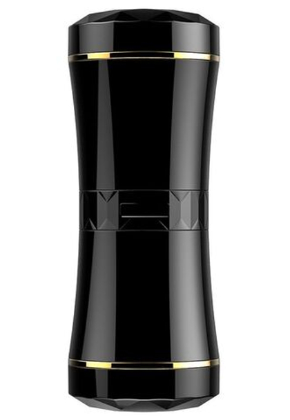 Двусторонний мастурбатор в колбе - вагина и анус