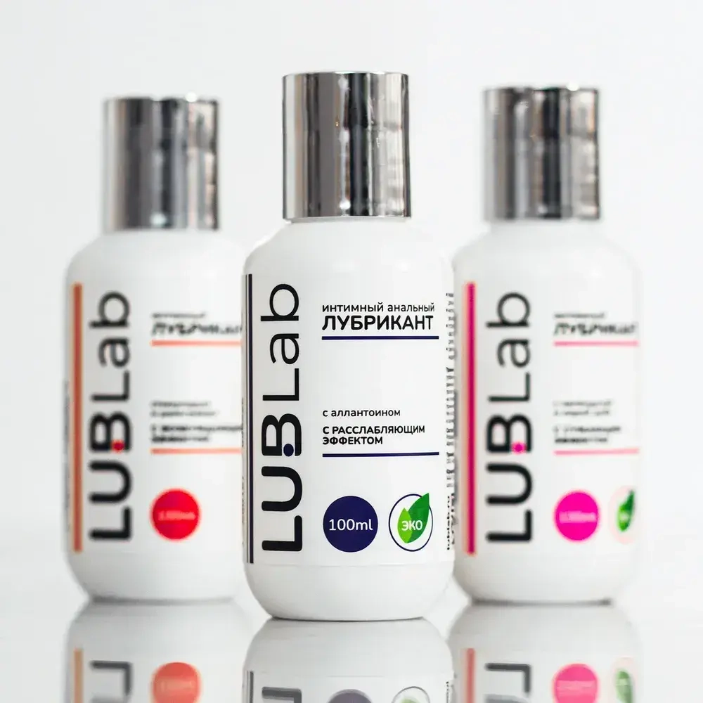 Расслабляющий анальный лубрикант на водной основе с аллантоином LUBLab