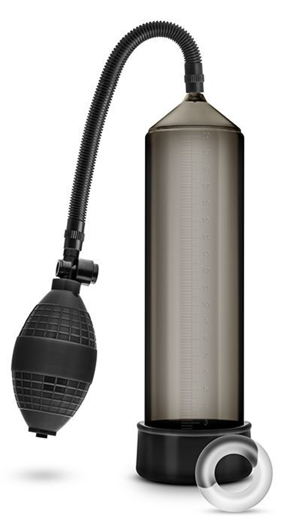 Черная вакуумная помпа vx101 male enhancement pump