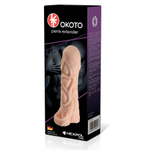 Насадка-удлинитель okoto с рельефом поверхности - 16 см.