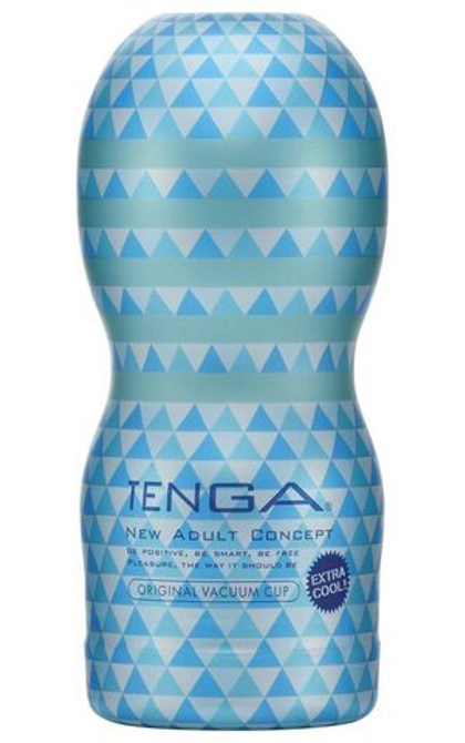 Мастурбатор с охлаждающей смазкой TENGA Original Vacuum Cup Extra Cool