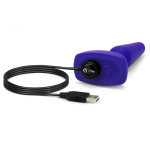 Анальная вибропробка с 3 источниками вибрации TRIO REMOTE CONTROL PLUG - 13,5 см.