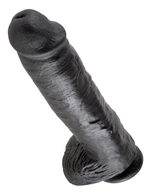 Реалистичный фаллоимитатор на присоске 11 cock with balls