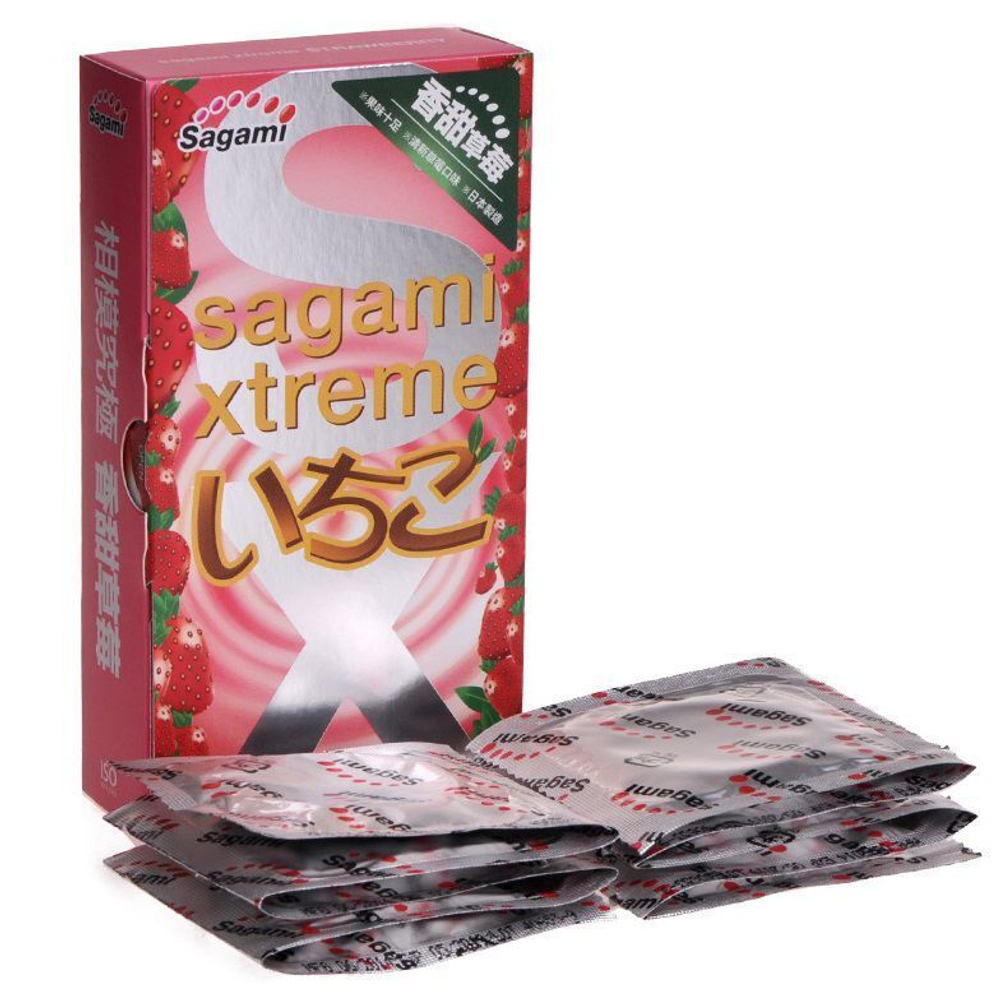Ароматизированные презервативы Sagami Xtreme